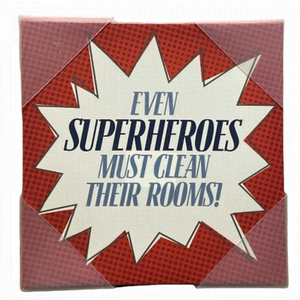 Superheroes wall canvas art boy’s bedroom decor